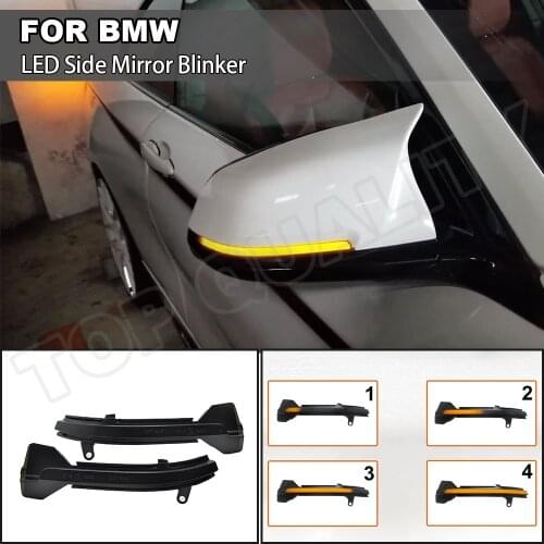 Side Mirror Repeater Light For BMW F07 F10 F11 F06 F12 F13 F01 F02 F03 5 6 7 Series LED Dynamic Turn Signal Blink Flashing Lamp