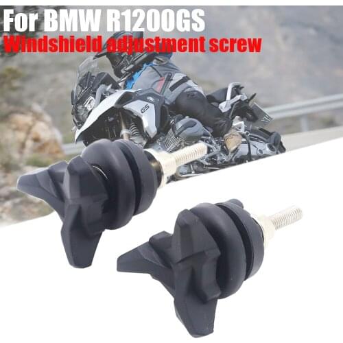 For BMW R 1200 GS R1200GS ADV Adventure 2004 - 2016 04 Motorcycle Windshield Adjustment Screw WindScreen Mount Clip Clamp Bolt