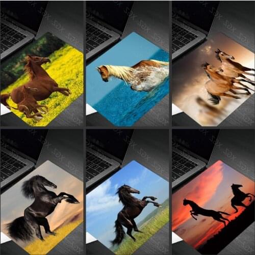 Yzuoan Big Promotion Animal Horse Cheap Speed Version Gaming Mouse Pad Gamer Small Size Mouse Keyboards Mat Rubber Desk Mats