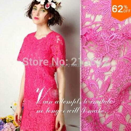 PQYY101 african guipure lace water soluble chemical lace hollow out african chemical lace water soluble tecido feltro wedding