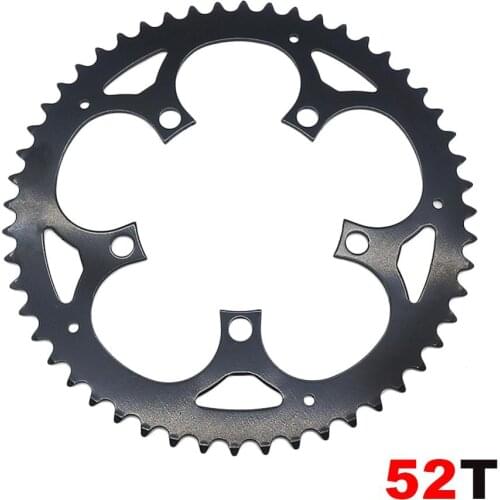 Chain Ring 104 BCD Round 34T 38T 42T 44T 52T Tooth Single Tooth Plate MTB Mountain Bicyling cycling104BCD Bike Accessories