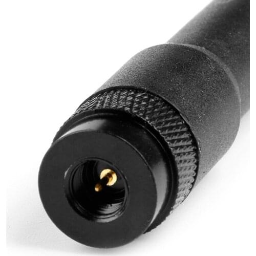 Dual Band SMA-Male 144/430MHz Soft Antenna for Walkie Talkie Radio YAESU