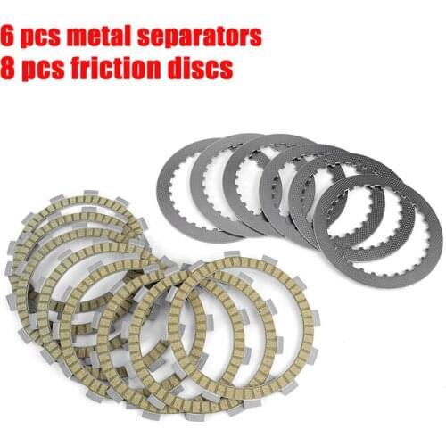 21451-05A00 Clutch Friction Plates FOR Suzuki GSX600 FJ/FK/FL/FM GSF650 S/T/V/W/X Naked Bandit GSX650 ST/SV/SW/SX Faired Bandit