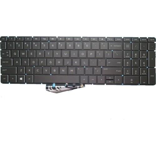 Laptop Keyboard For HP 15-BS000 15-BS001CY 15-BS002CY 15-BS003CY with backlight Without Frame Black United States US PKNR105A1