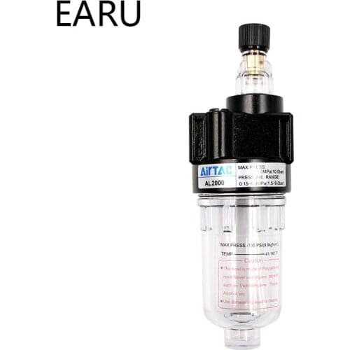 1pc New AL2000 Series Pneumatic Air Source Treatment Unit Lubricator Filter G1/4" Port Pneumatic Air Lubricator Compressor Hot