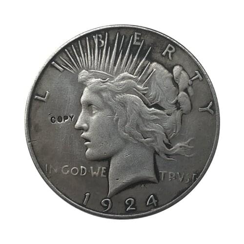 1924-S Peace Dollar COIN COPY