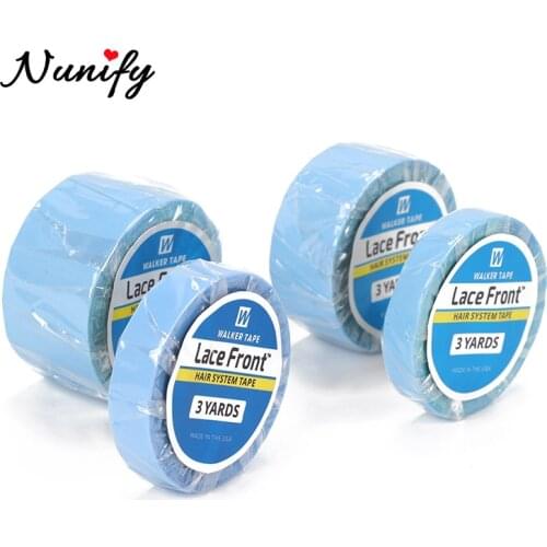 Nunify Walker Tape Lace Front Lace Wig Bonding Glue Double Sided Tape Hair Extensions Toupee/Pu/ Lace Front Support Tape/Glue