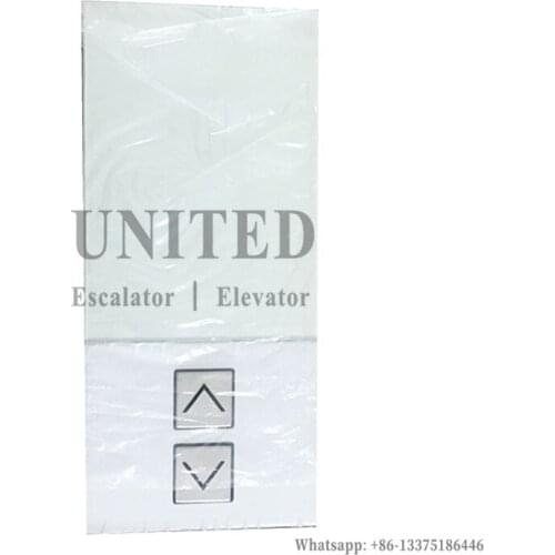 Elevator LOP Elevator Accessories 3600AP 5500AP Mechanical Outbound 59324318 Glass Panel