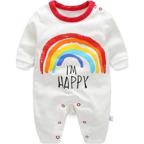 Rainbow Newborn Little Baby Girls Boy Girl Clothes Costume Bebes New Born Rompers Clothing Infant Clothing Jumpsuit Outfits