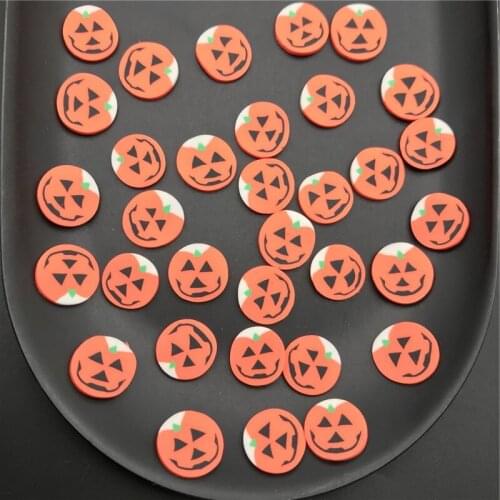 60g Pumpkin Polymerclay,Soft Clay Sprinkles For Kids Diy/Craft Diy Making/Nail Art/Scrapbook Decoration/Craft Filler