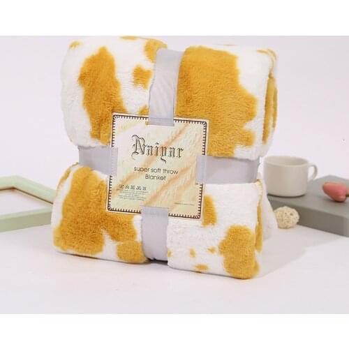 Super Shaggy Fuzzy Fur Warm Home Blanket With Fluffy Fleece Bedding Plaid Outdoor Camping Comforter Baby Quilt