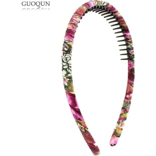 Vintage Headband - Beauty Sparkling Hair Cloth Hair Band - Hair Accessories Tiara - Hair Ornament Jewelry for Wedding Prom Wear