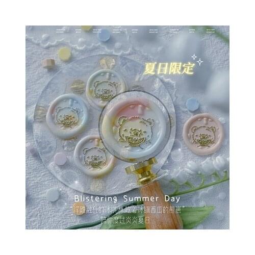 Wax Seal Stamp Copper Head Vintage Envelope Sealing Hobby Tools DIY Sealing Wax Decoration Craft Kits