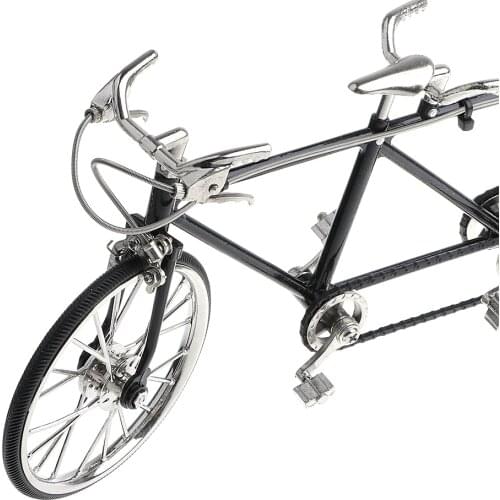 1:10 ALLOY DIECAST MODEL COLLECTIONS TANDEM BIKE REPLICA TOY GIFT