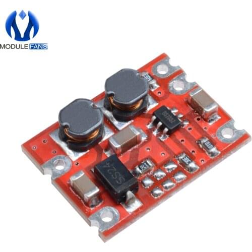 5PCS Step Up Down DC-DC Automatic Buck Boost Power Module Board Input 3V-15V Output Electronic DIY S09 3.3V/5V/4.2V/9V/12V