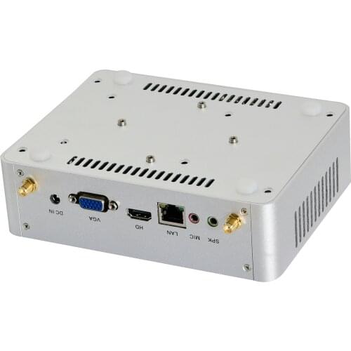 Small Fan Mini Computer with Intel Dual Core i7 6650U i5 7267U i5 6267U 4MB Cache Intel Iris Graphics 550 Mini PC 4K HTPC
