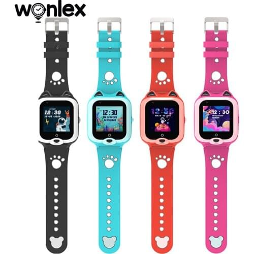 Wonlex Smart Watch Baby GPS WIFI LBS Positioning Tracker 4G Video Camera Voice Chat KT22 GEO Fence Location Child Smart-Watches