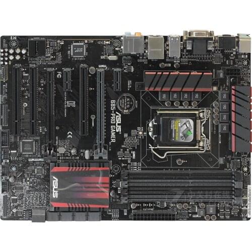 Asus B85-PRO GAMER Desktop Motherboard B85 LGA 1150 For Core i3 i5 i7 DDR3 32G SATA3 USB3.0 HDMI VGA ATX Original Used Mainboard