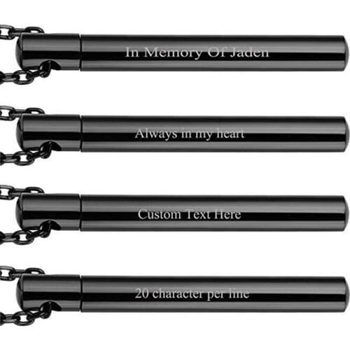 Customized Fashion Stainless Steel Jewelry Urn Necklace for Ashes Memorial Keepsake Cremation Pendant