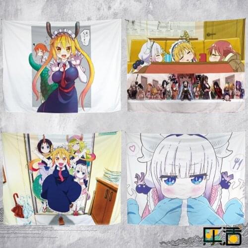 Kawaii Room Decor Poster Anime Background Wall Decoration Tapestry Aesthetic Room Decor Tapisserie Mural Cute Decor Beach Mat