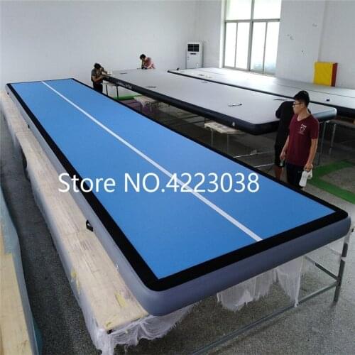 Free Shipping 5*1*0.2m Inflatable Cheap Gymnastics Mattress Gym Tumble Airtrack Floor Tumbling Air Track For Sale