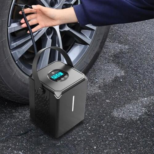 50% Hot Sales Inflator Pump Portable High Strength ABS Car Intelligent Air Compressor for 12V Car