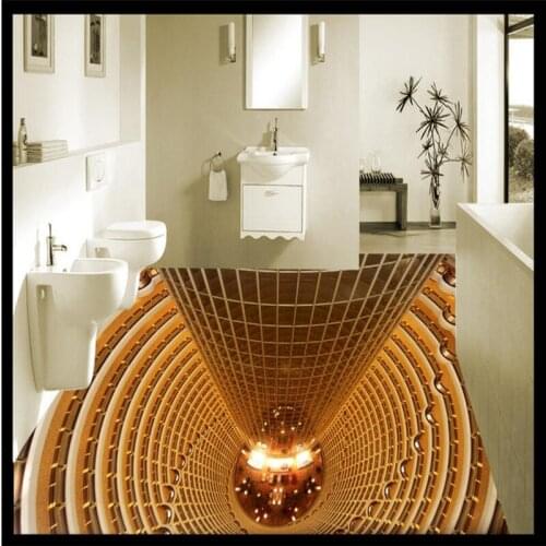 Beibehang Custom fresco wallpaper any size 3D abstract downstairs living room bedroom floor tiles papel de parede wallpaper