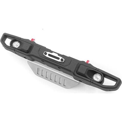 Front Bumper Kit for JEEP RUBICON For AXIAL SCX10 III RC Car Parts (Widen version) Composite Material Front Bumper