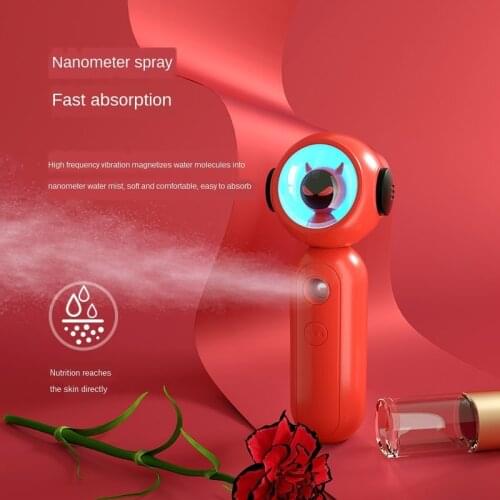 New Creative Space Sprayer Water Replenishing Instrument Rechargeable Portable Humidifier Handheld Nano Facial Vaporizer