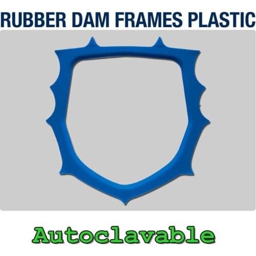 Dental Rubber Dam Frames Plastic 135 Degree Autoclavable 5 pcs