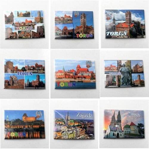 Torun Zagreb croatia super performance tinplate fridge magnet paper fridge magnet