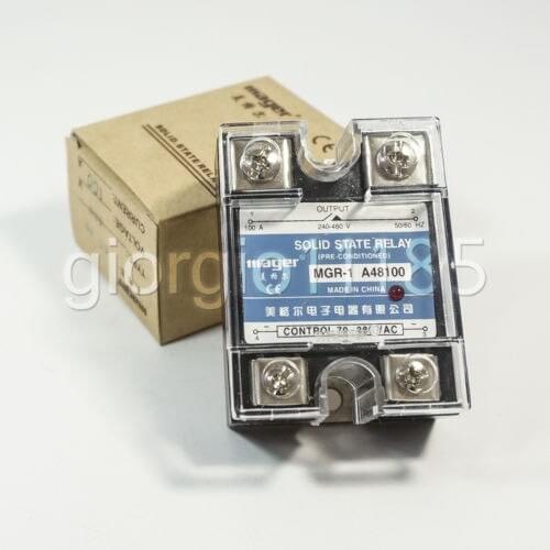 100x Solid State Relay SSR AC-AC 25A 70-280V/24-480VAC