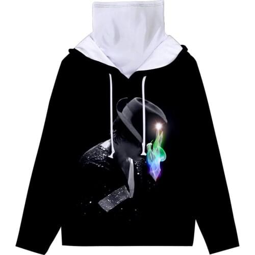 Hip Hop Streetwear Hoodies Sweatshirt Jacket Men Women Long Sleeve Pullovers Funny 3d Print Tracksuit Hoody with Headscarf Sets