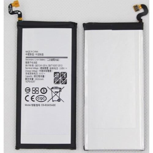 2pcs/lot 3600mAh EB-BG935ABE Battery For Samsung Galaxy S7 Edge SM-G935 G9350 G935FD SM-G935F SM-G935P G935P G935F