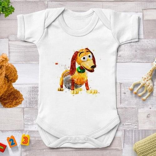 2021 Newborn Boy Clothes Baby Girl Romper Jumpsuit Baby Pajamas Clothes Toy Story Disney Infantil Toddler Costume Fashion
