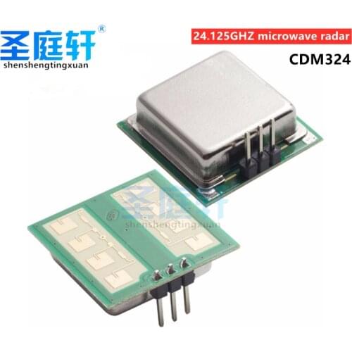 24.125GHZ microwave radar automatic door face recognition 24G smart mobile wake-up induction CDM324
