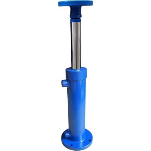 63-bore bidirectional hydraulic cylinder, forklift cylinder flange cylinder, hydraulic top leg cylinder, jack oil top customized