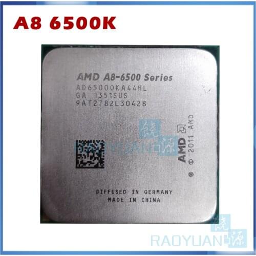 AMD A8 Series A8-6500 A8 6500K A8 6500 A8 6500B CPU AD6500OKA44HL AD650BOKA44HL 3.50GHz (4.1GHz Turbo) Desktop CPU Socket FM2