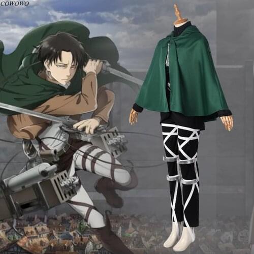 Anime! Attack On Titan Season4 The Final Season Eren Jaeger Battle Suit Uniform Cosplay Costume Halloween Party Outfit 2021 NEW