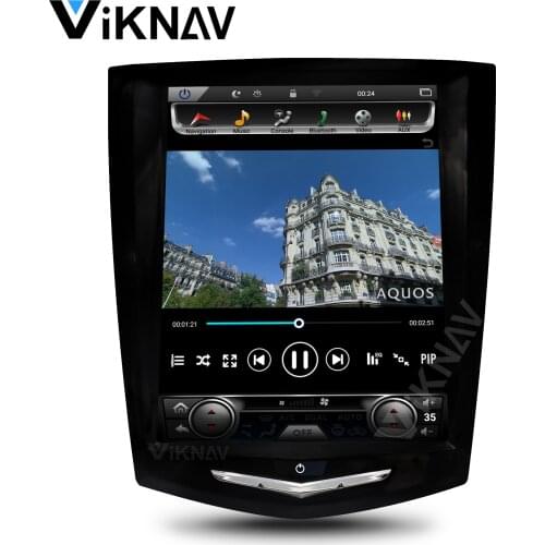 Android system 10.4 inch car GPS radio DVD palyer for Cadillac ATS 2013-2017 auto video multimedia player vertical screen