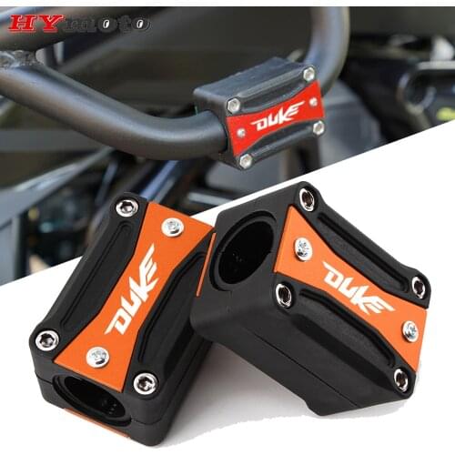 For KTM Duke 125 200 390 790 990 2014-2018 2019 2020 Motorcycle CNC Engine Crash Bar Protection Bumper Decorative Guard Block