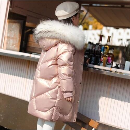 Girls Fleece Jacket Kids Toddler Girls Warm Parka Snowsuit