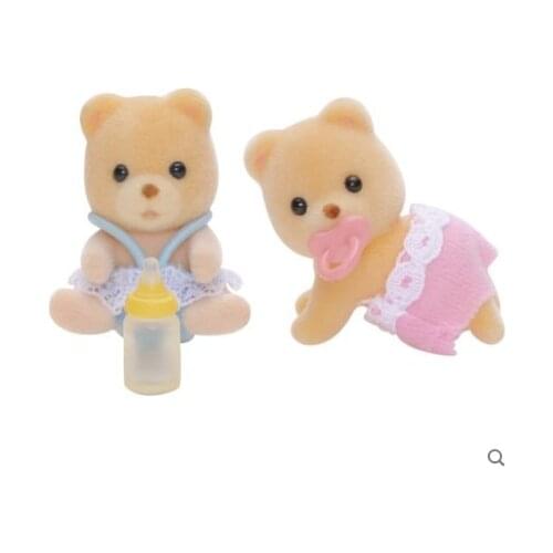 Geniune Sylvanian Doll Families Dollhouse Animal Figures furniture set clothes house food without package