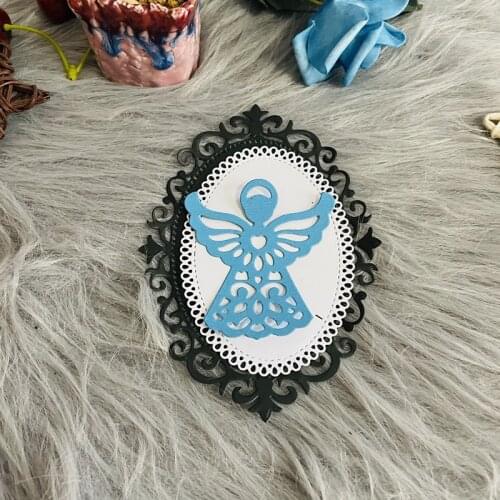 Pray doll angel decoration die Metal Cutting Dies DIY Scrapbook Paper Cards Embossing Craft Die Cut handmade craft