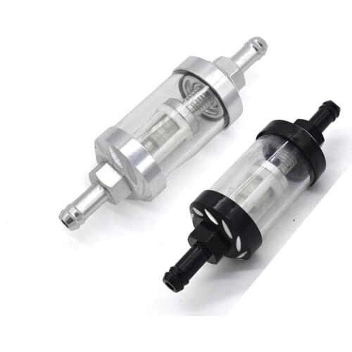 Motorcycle Oil Filter Liquid Inline Gas Petrol Fitler Cleaner for Most motorcycle 8 mm fuel line