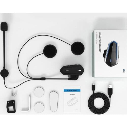 QTB35 waterproof Motorcycle Motorbike Helmet Intercom CSR Bluetooth 4.1 Headset Interphone FM MP3 New hot boutique dropshipping