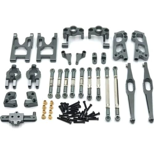 Metal Upgrade Parts Kit for WLtoys 12428 12423 12427 Feiyue FY03 FY-03 1/12 RC Car Spare Accessories