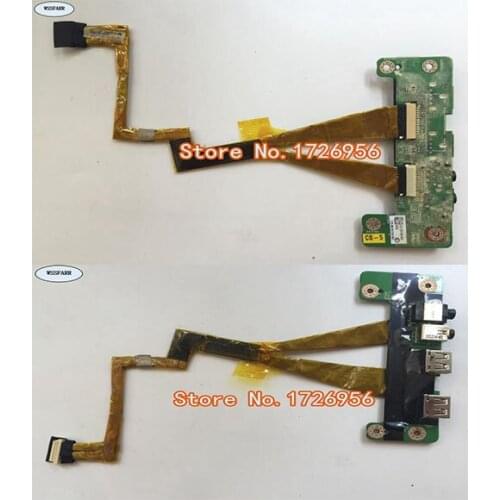 Original for Toshiba Qosmio 18.4" X500 X505 USB Audio IO Port Board w/ Cable DA0TZ6AB8A0