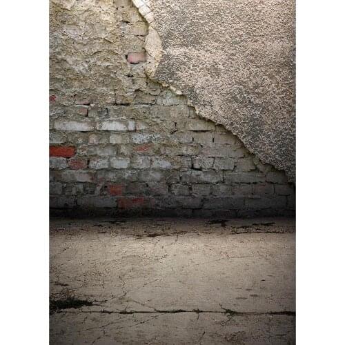 Peeling Off Brick Wall Backgrounds Vinyl Backdrop Photo Studio for Background 3D Vinyl Cloth Computer Printed for Photo Studio