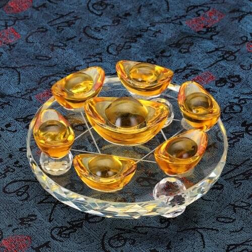 Smelting Stone Gold Ingot Seven Star Array Reiki Chakra Energy Meditation Money And Treasures Will Be Plentiful